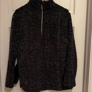 Simply Southern Boucle 1/4 zip pullover